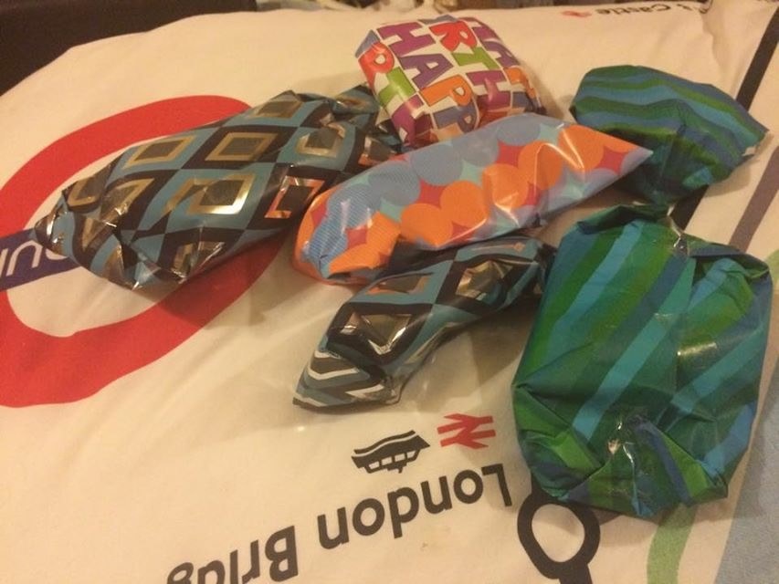 Mini's presents all wrapped